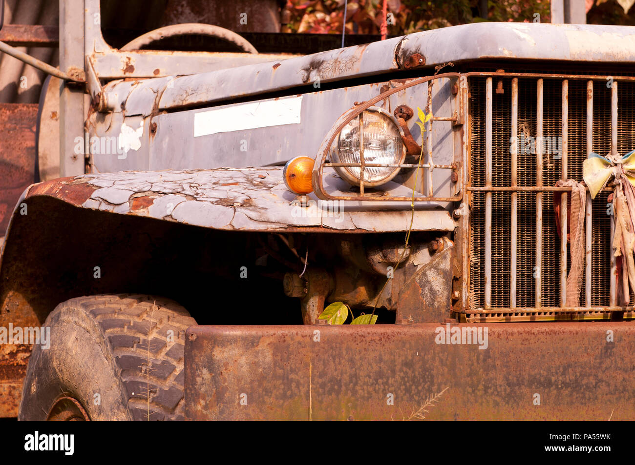 Vecchio carrello - Thailandia - Vieux camion - Thaïlande Foto Stock