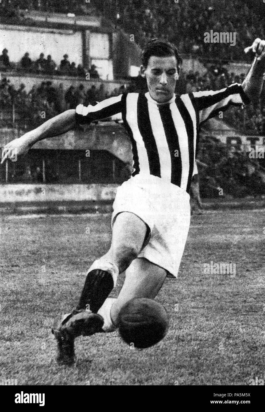 144 Karl Aage Praest - Juventus FC 1951-52 Foto Stock