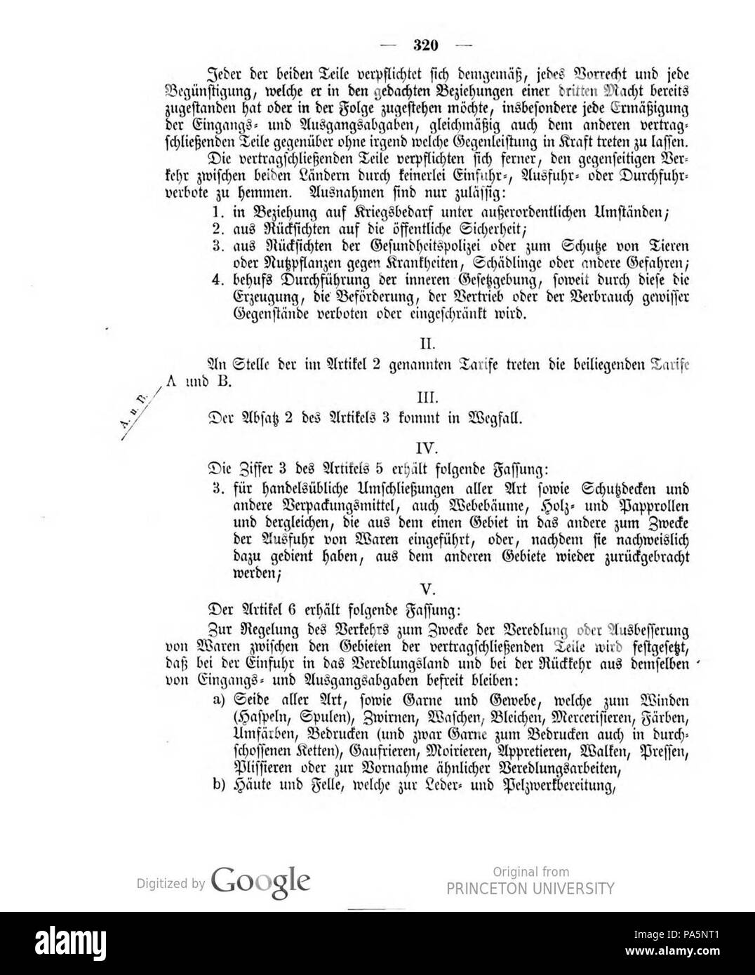 414 Deutsches Reichsgesetzblatt 1905 021 320 Foto Stock