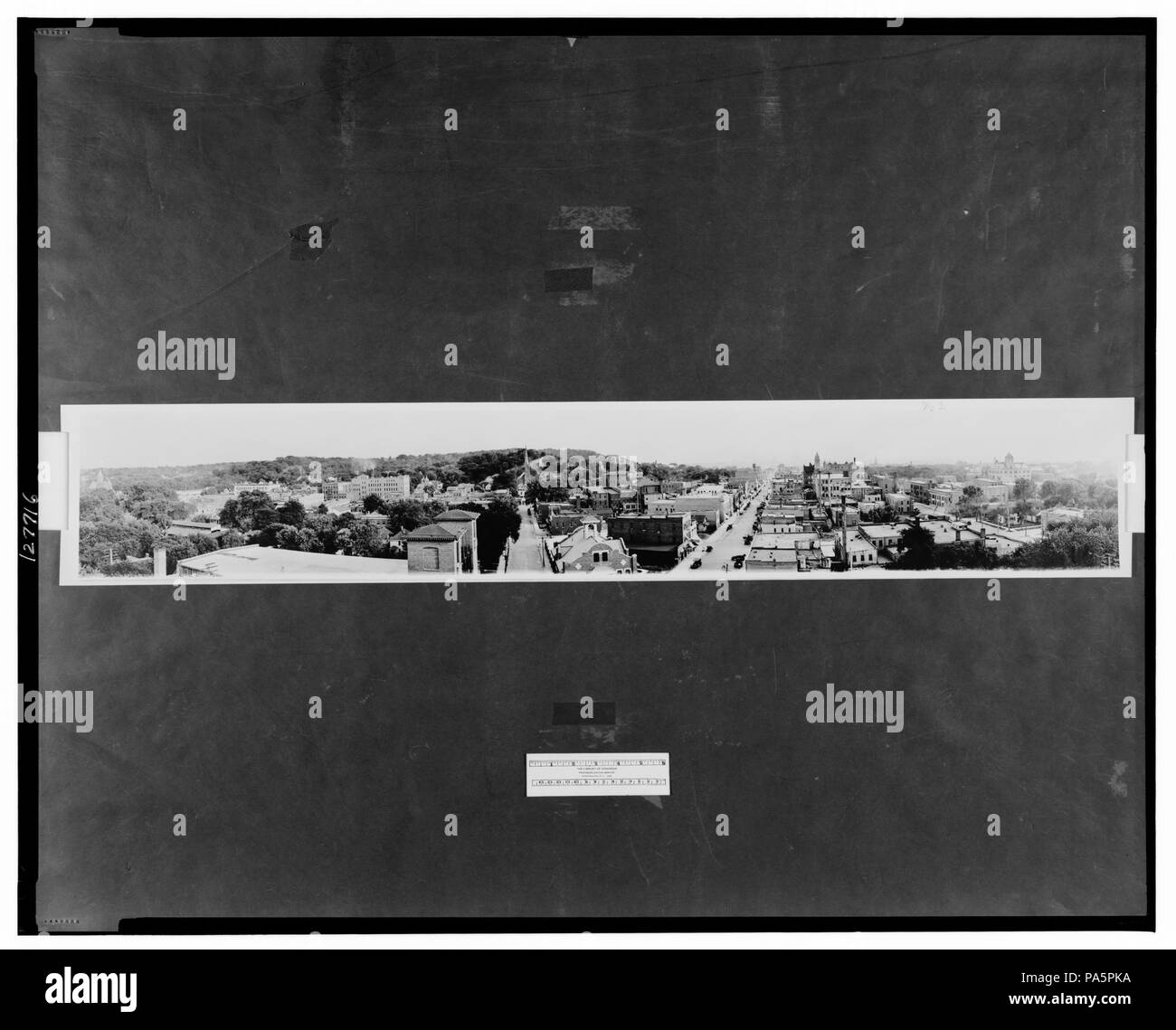 92 una vista di Council Bluffs come visto dalla cupola di Washington Avenue School LCCN2007660961 Foto Stock