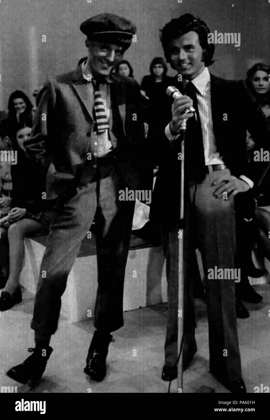 159 Little Tony e Gilbert O'Sullivan Foto Stock