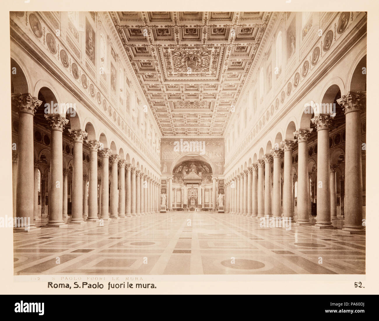 93 fotografi. San Paolo fuori le mura. Rom, Italien - Hallwylska museet - 104710 Foto Stock