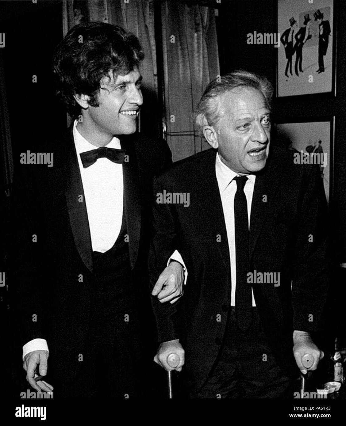 140 Joe e Jules Dassin 1970 Foto Stock