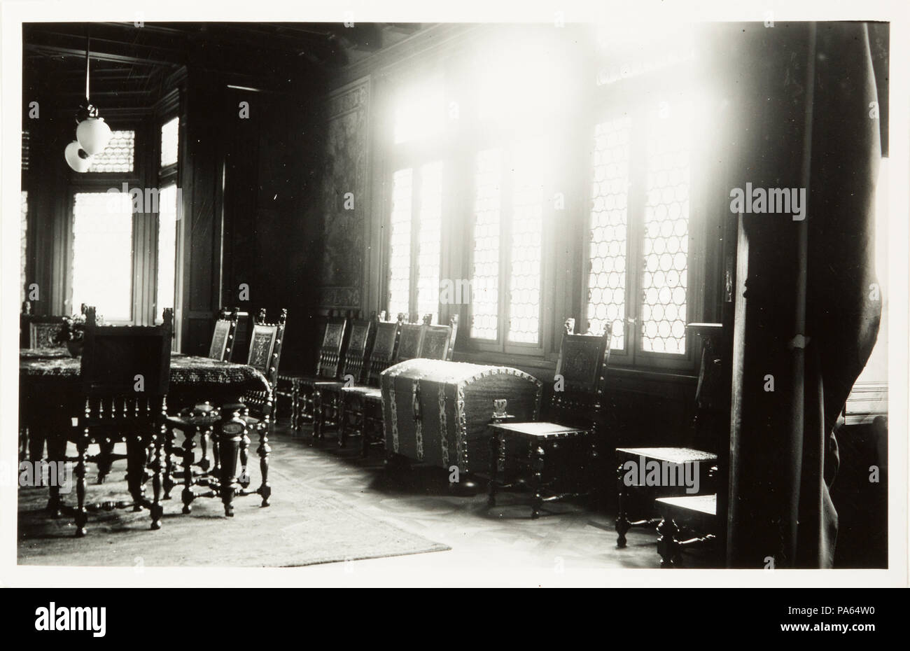 93 fotografi, Matsal ho f.d Stor Villan, som av byggdes Greve W. V. - Hallwyl Hallwylska museet - 108008 Foto Stock