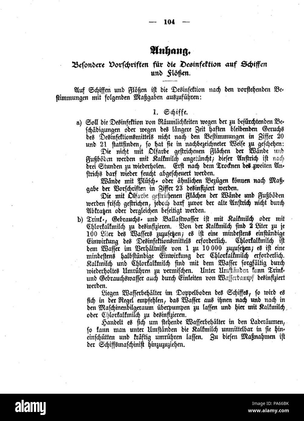 422 Deutsches Reichsgesetzblatt 1907 017 104 Foto Stock