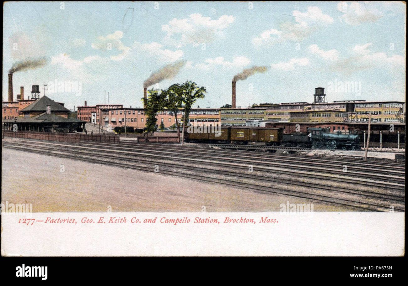 271 Campello cartolina di stazione Foto Stock