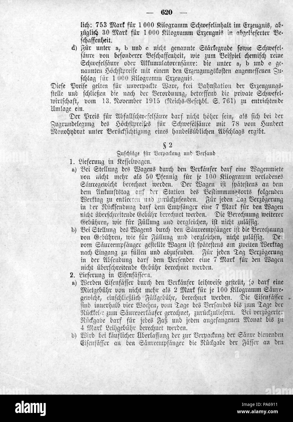 489 Deutsches Reichsgesetzblatt 1919 126 0620 Foto Stock