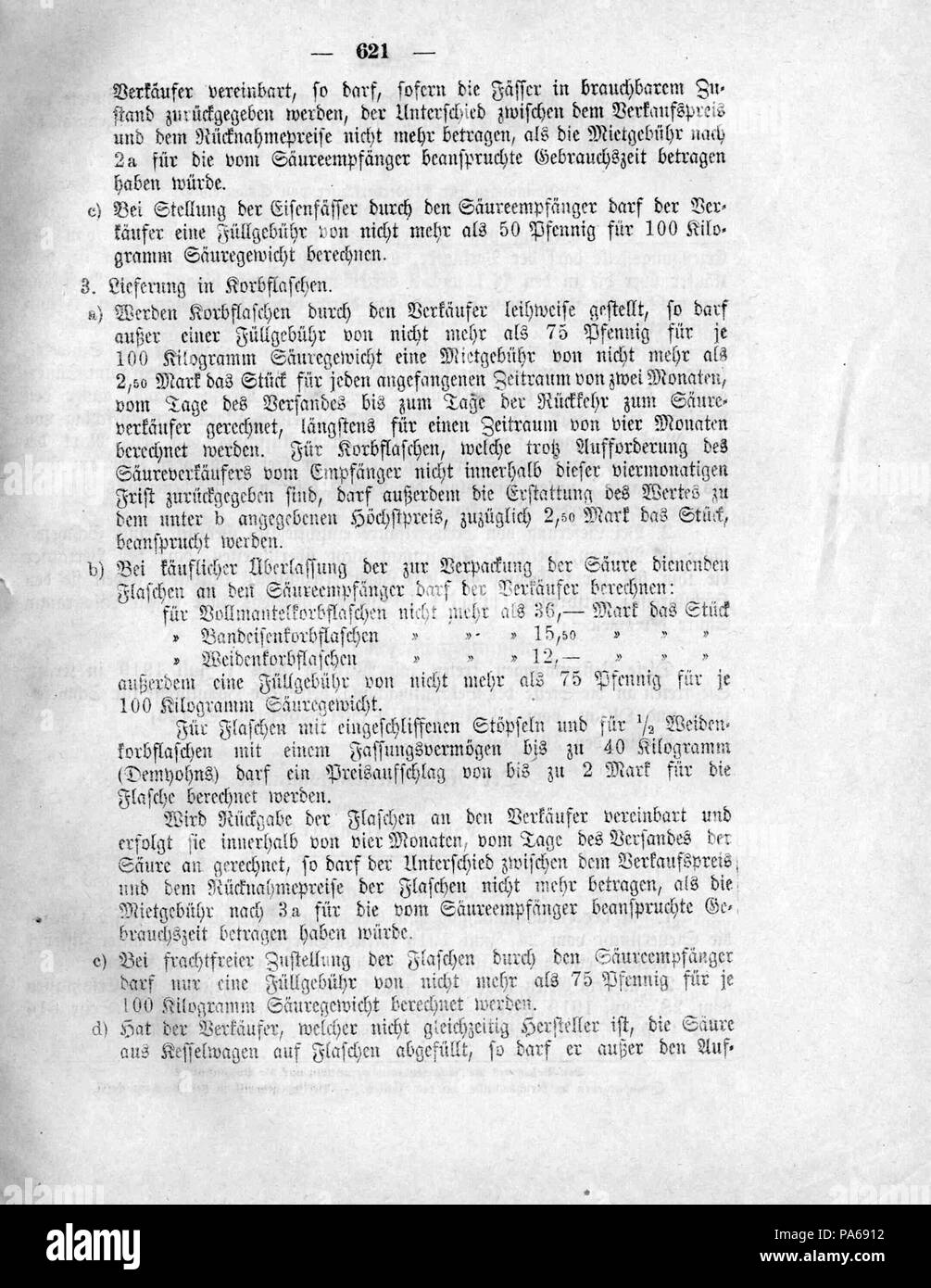 489 Deutsches Reichsgesetzblatt 1919 126 0621 Foto Stock