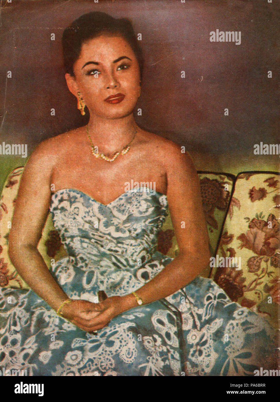 182 Netty Herawaty, pellicola varia 2.6 (giugno 1955), coperchio posteriore Foto Stock