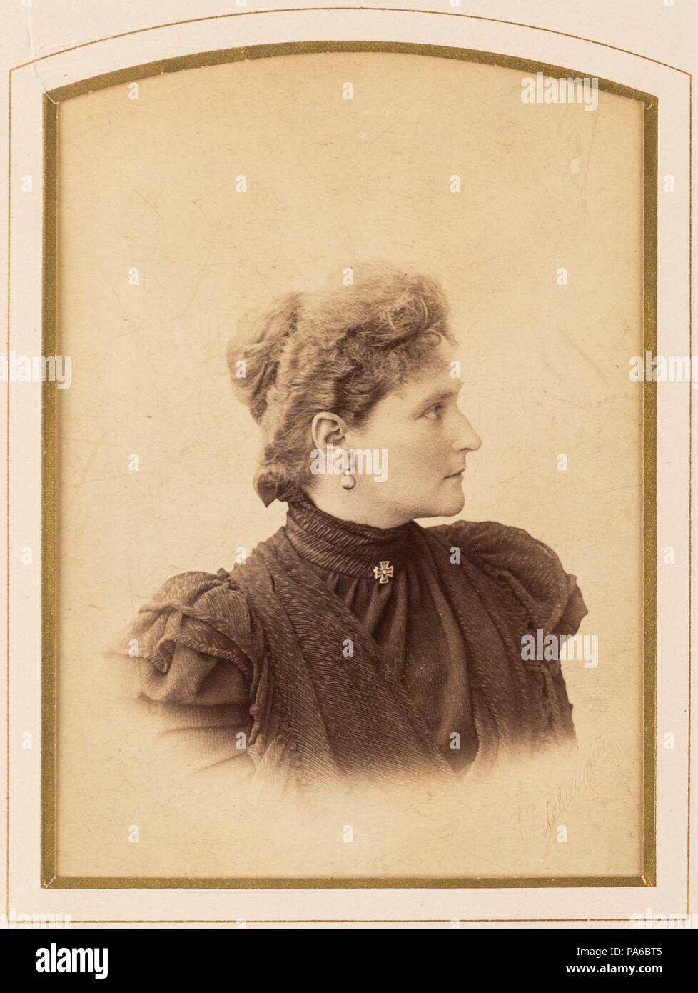 Imperatrice Alexandra Fyodorovna. Museo: Collezione privata. Foto Stock