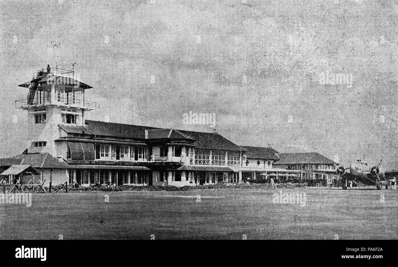 146 Kemayoran aeroporto poco dopo l'apertura, Star Magazine 2.20 (agosto 1940), p45 Foto Stock