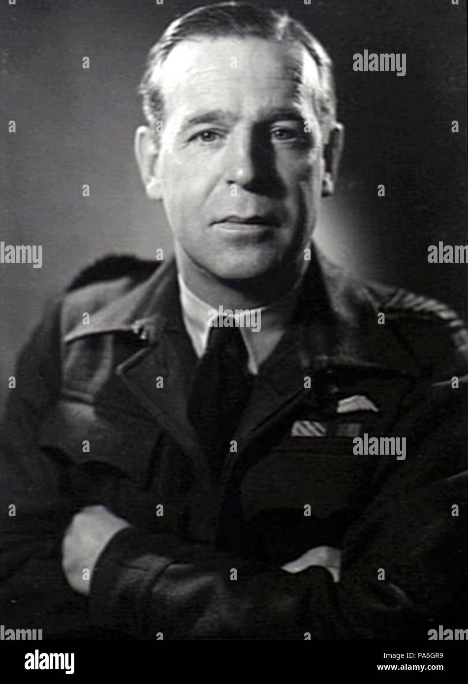 108 Gruppo capitano Collin McMullen nel 1945 Foto Stock