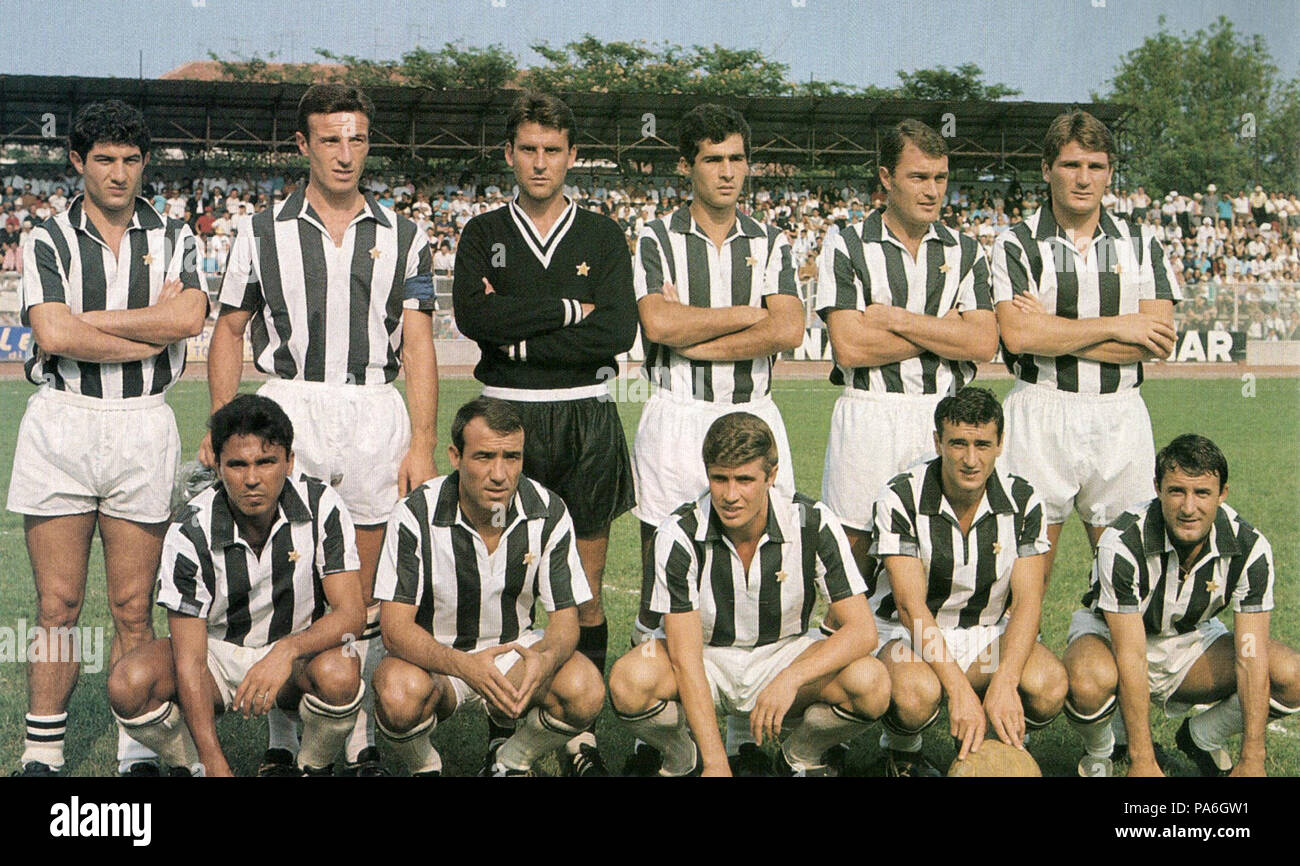 7 1966-67 Juventus FC Foto Stock
