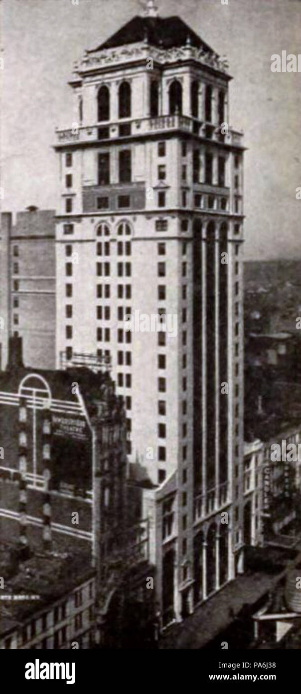 276 Candler Building, NYC - Nov 1920 EH Foto Stock
