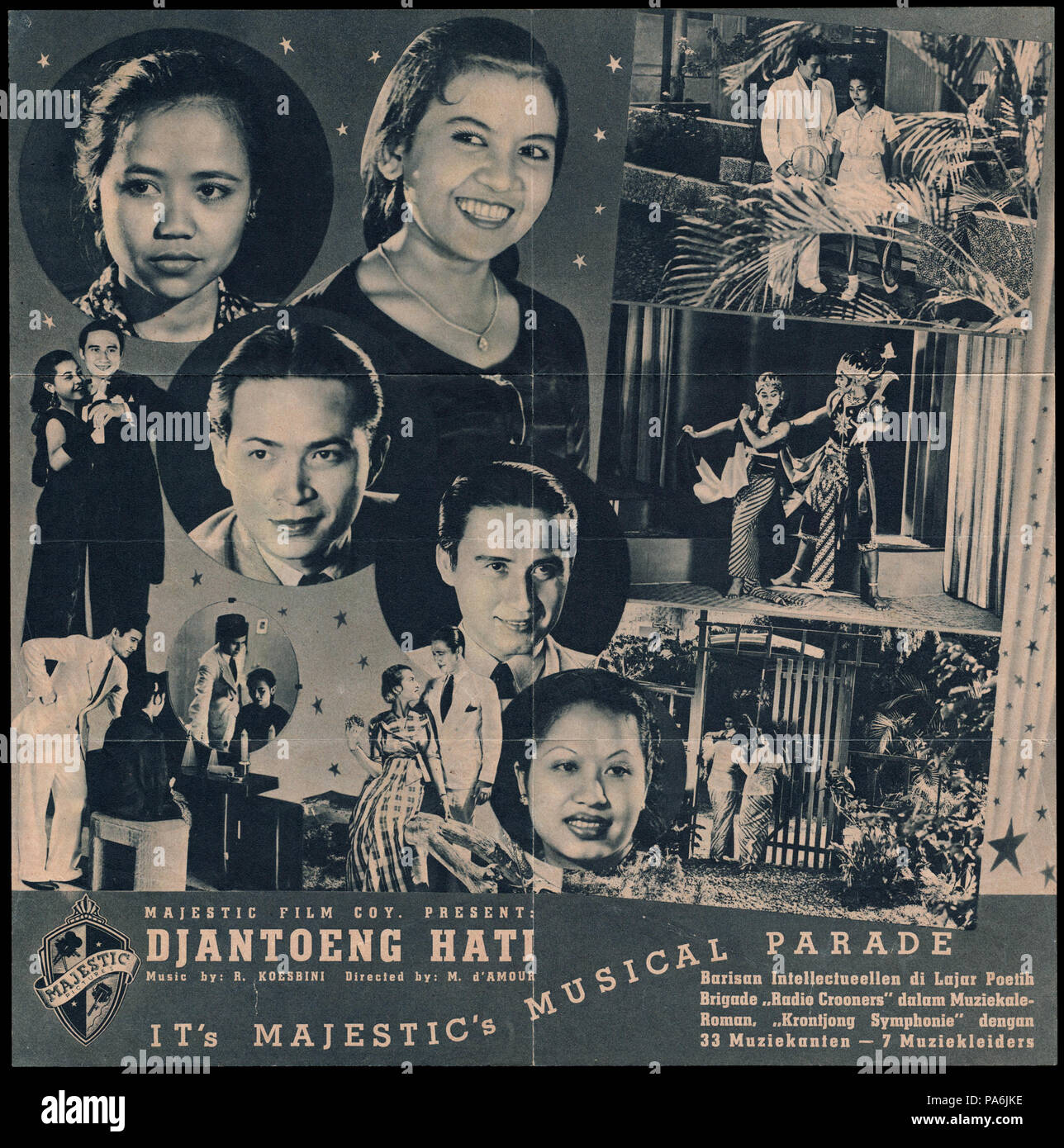 67 Djantoeng Hati (1941; complementare) Foto Stock