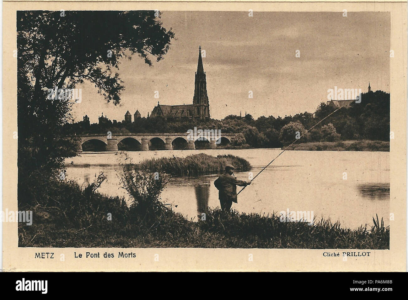172 Metz-1934-cartes Hélias-14 Foto Stock