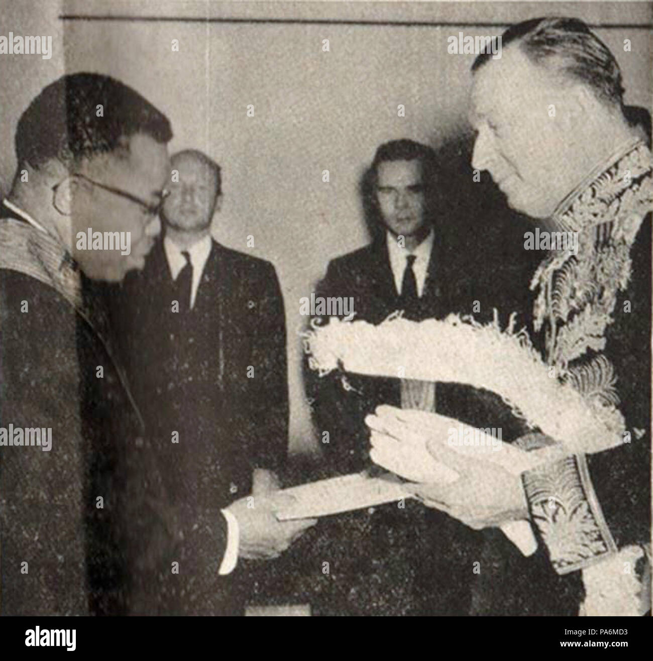 146 Kasa-Vubu e van den Bosch Foto Stock