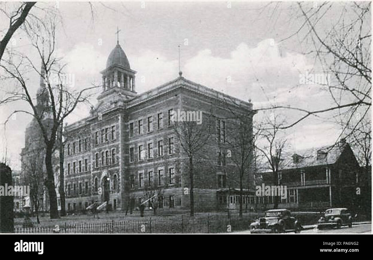 196 Pensionnat L Ange-Gardien - Saint-Henri Foto Stock