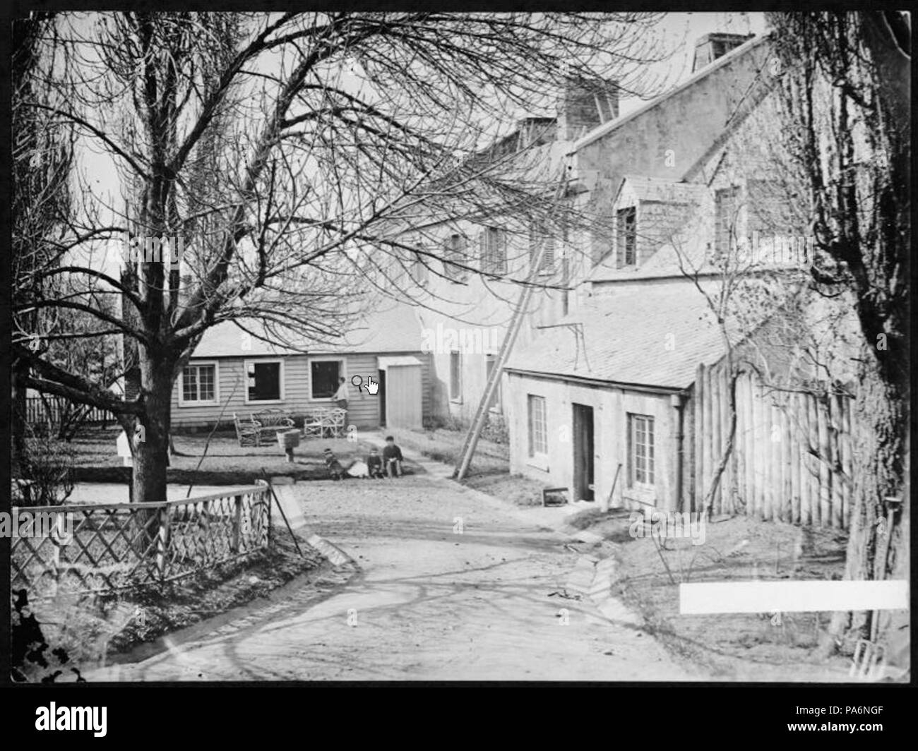 209 Quartier Vieux-Quebec - Rue Carleton - Parc d'Artillerie BAnQ P560S1P198 Foto Stock