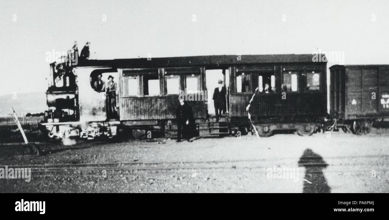 181 a scartamento 3ft6in ferrovia a vapore auto tra Hawker e Quorn (2) Foto Stock