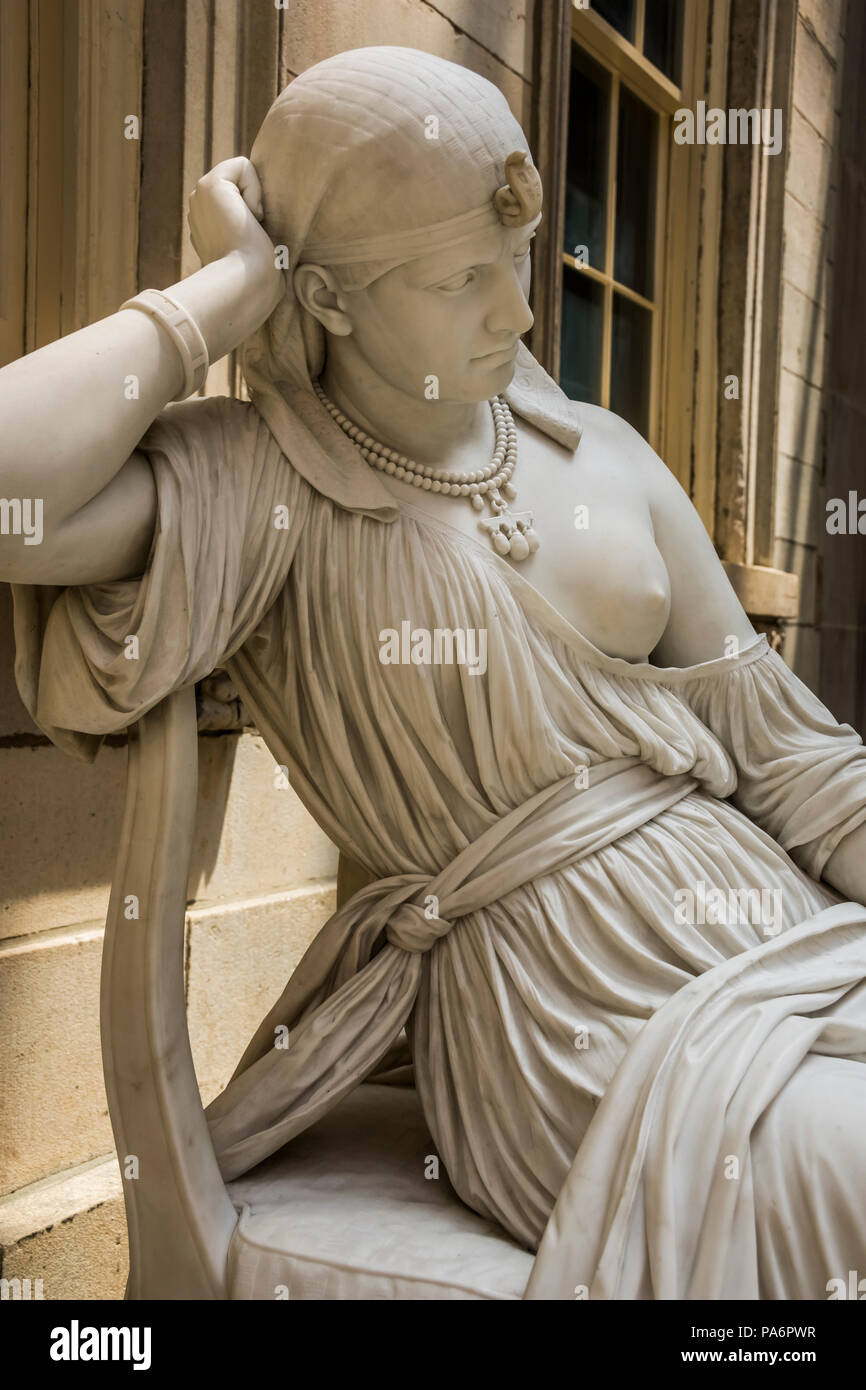Statua di Cleopatra Foto Stock