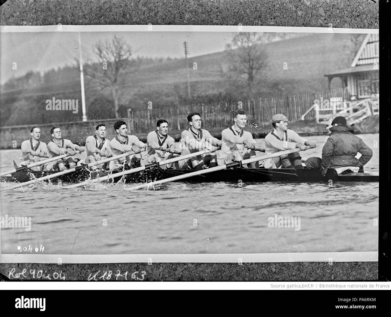 4 1924 Boat Race Agence Rol - 02 Foto Stock
