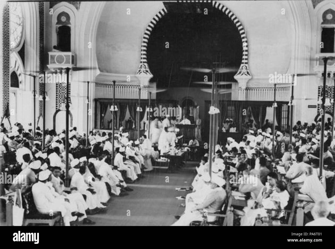 6 1937 Madras assemblea legislativa Foto Stock