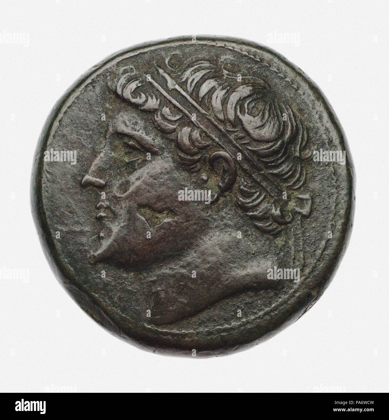Moneta di Hiero II di Siracusa. Museo: Collezione privata. Foto Stock