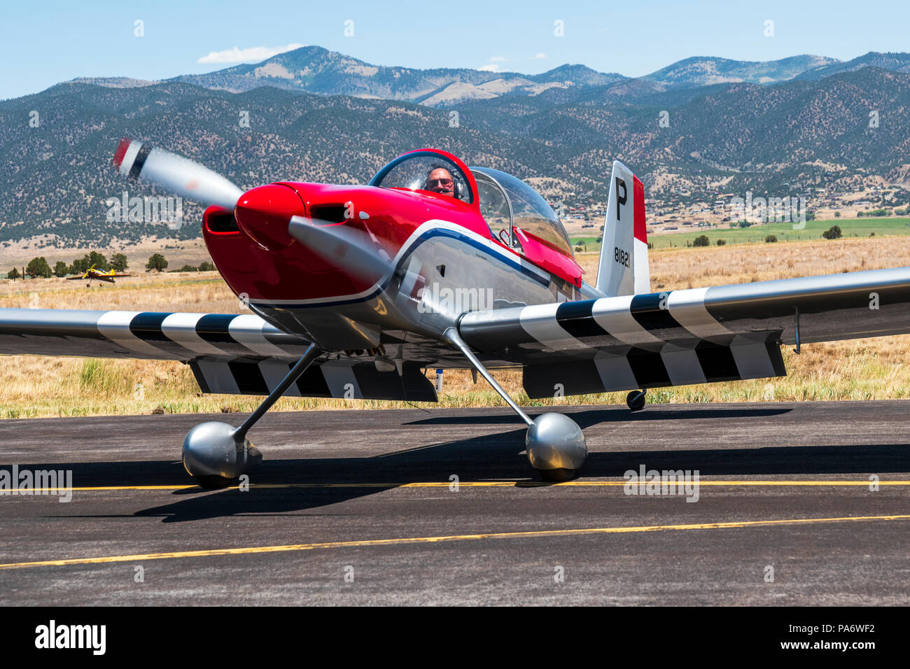 Van's Aircraft RV-8; Rocky Mountain traditori per i voli in formazione team; Salida Fly-in & Air Show; Salida; Colorado; USA Foto Stock