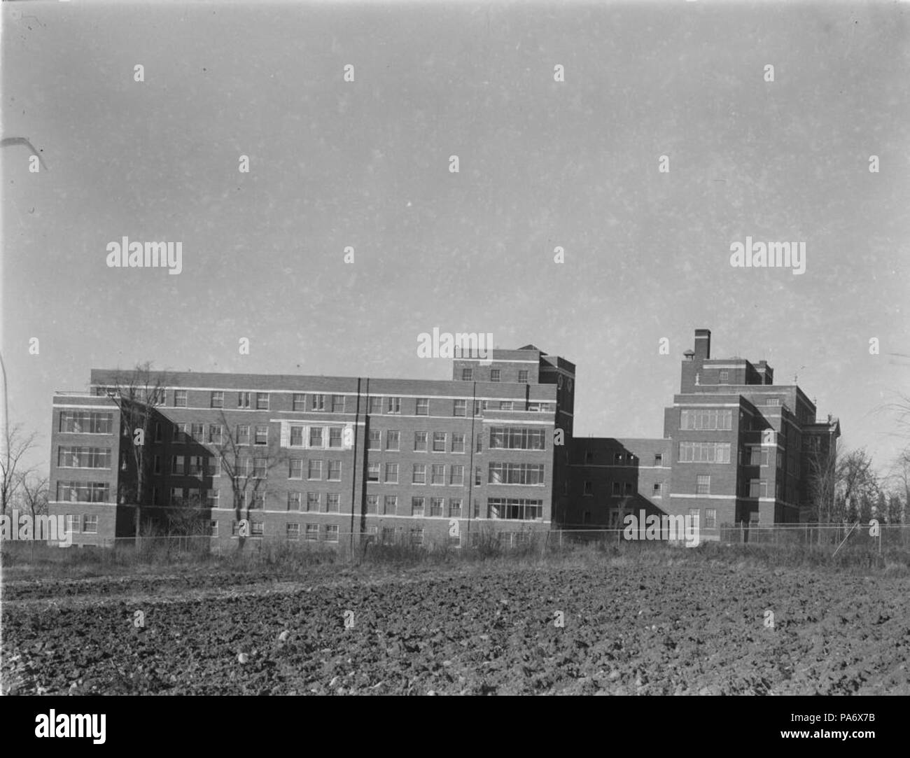 22 Architettura. Montreal Ospedale convalescenti BAnQ P48S1P02033 Foto Stock