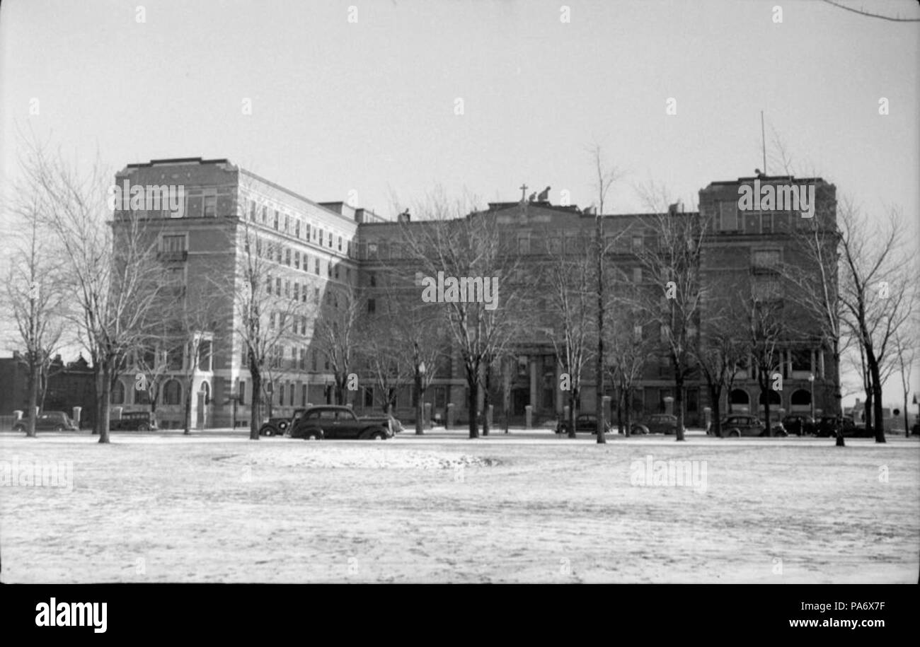 22 Architettura. Notre Dame Ospedale BAnQ P48S1P01123 Foto Stock