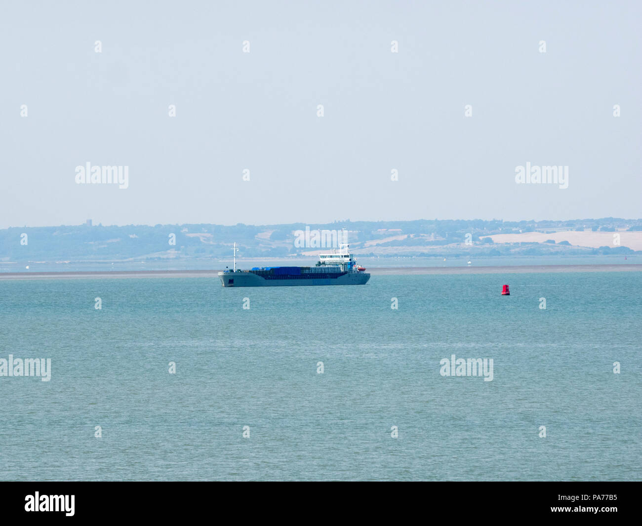 Sheerness, Kent, Regno Unito. 21 Luglio, 2018. Regno Unito Meteo: un soleggiato e caldo giorno in Sheerness, Kent. Credito: James Bell/Alamy Live News Foto Stock