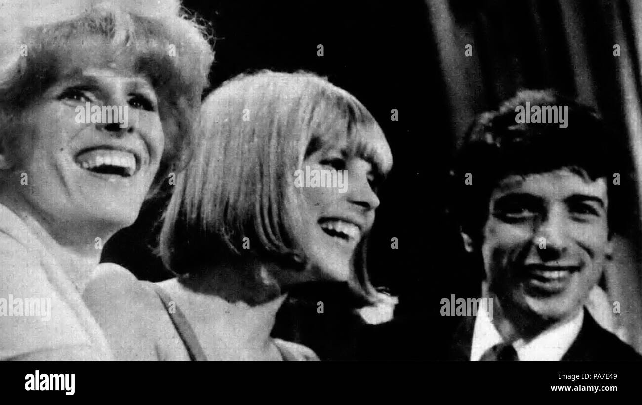 188 Ornella Vanoni, Marisa Sannia e Don Backy - Festival di Sanremo 1968 Foto Stock