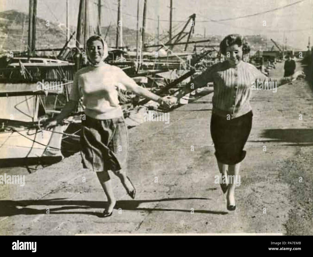 34 Betty Curtis e Wilma De Angelis Foto Stock
