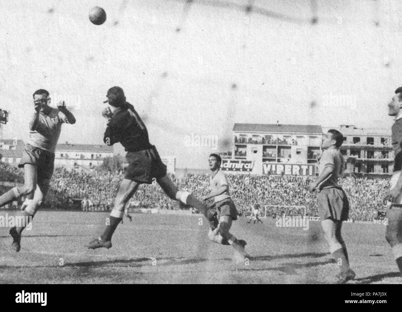 7 1957-58 Serie A - AC Torino v Alessandria US Foto Stock