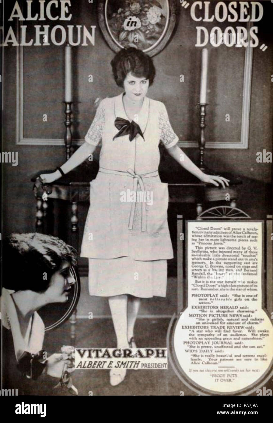 325 porte chiuse (1921) - 3 Foto Stock