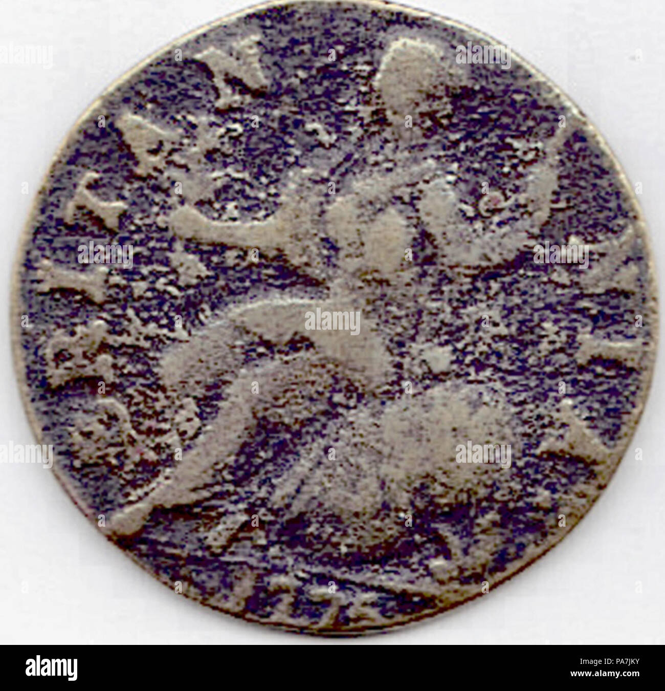 333 moneta da Zio Jack 3-3-2010 5;58;03 AM1 Foto Stock