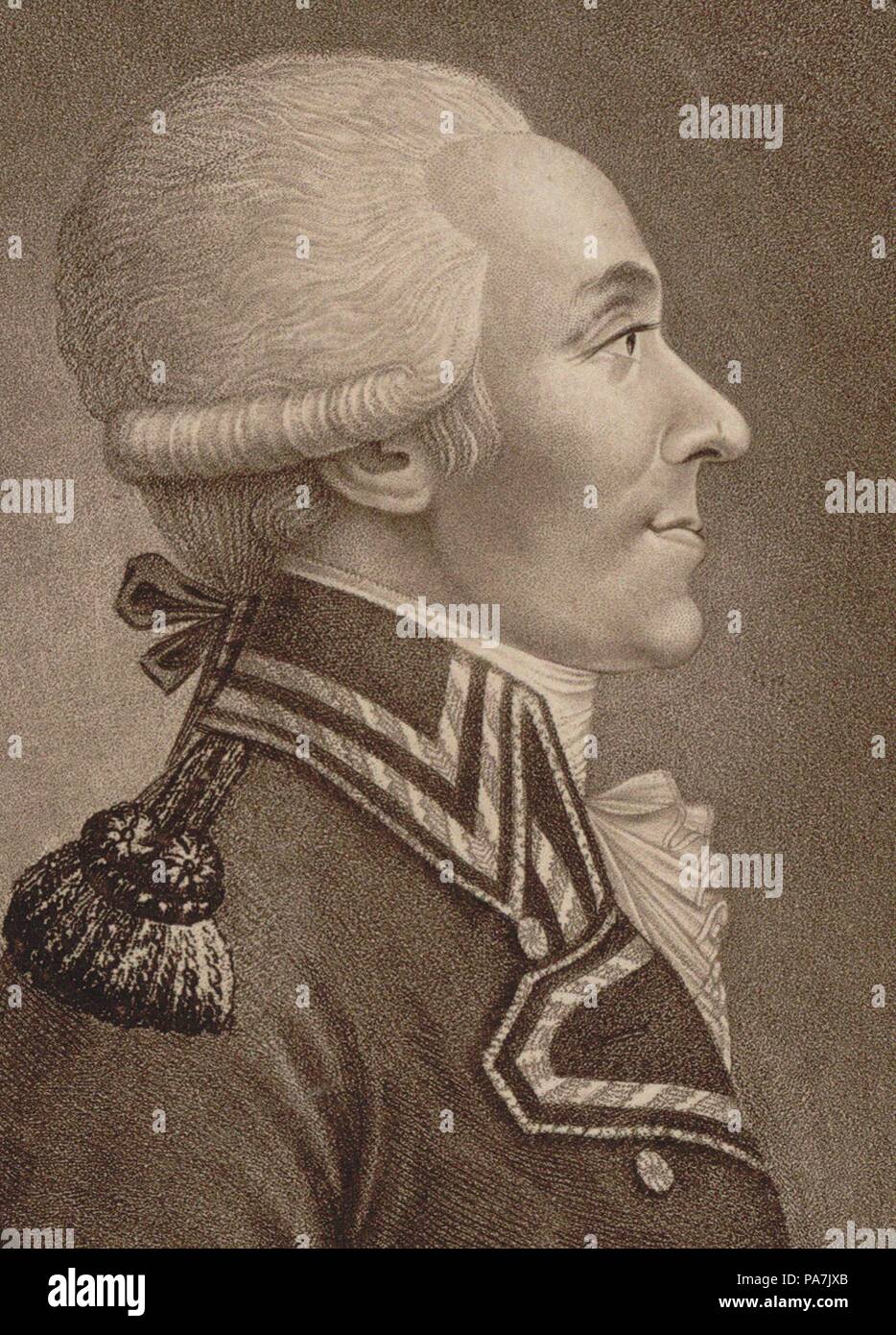 General Charles-François du Périer Dumouriez (1739-1823). Museo: Collezione privata. Foto Stock