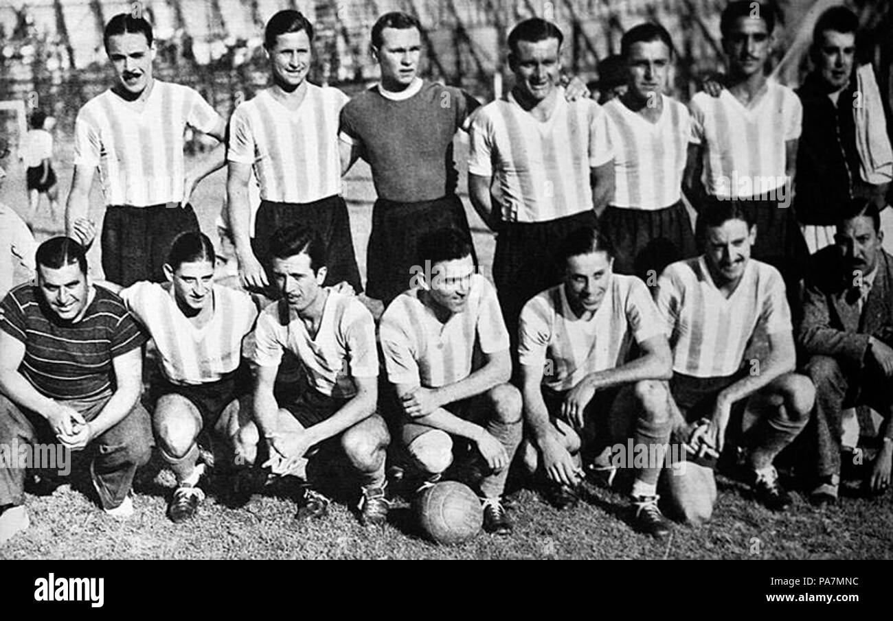 23 Argentino quilmes campeon 1938 Foto Stock