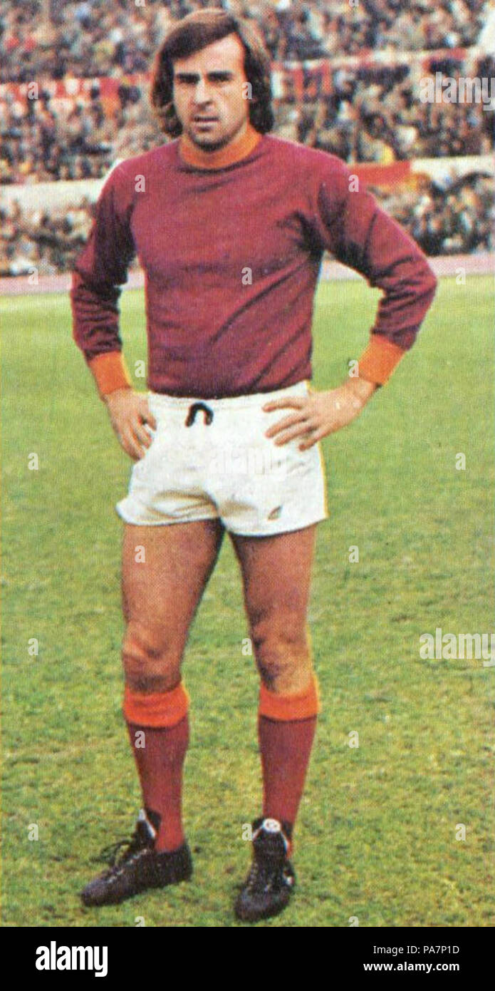 7 1974-75 come Roma - Giorgio Morini Foto Stock