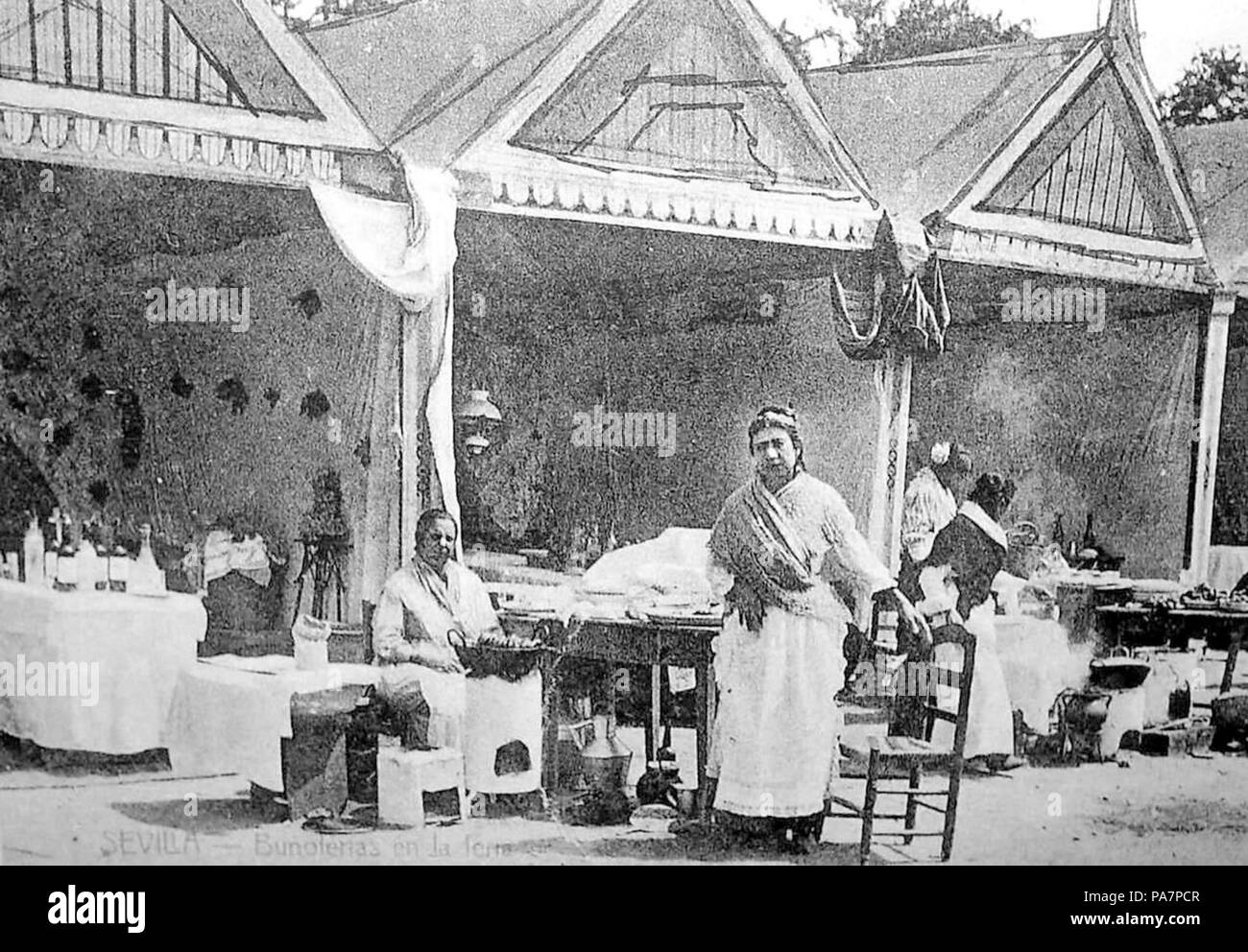 643 Feria de Sevilla 1903 001 Foto Stock