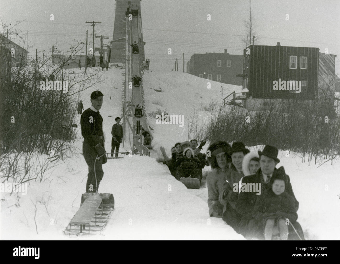 29 BAnQ Rouyn-Noranda P124P423-41-30 Foto Stock