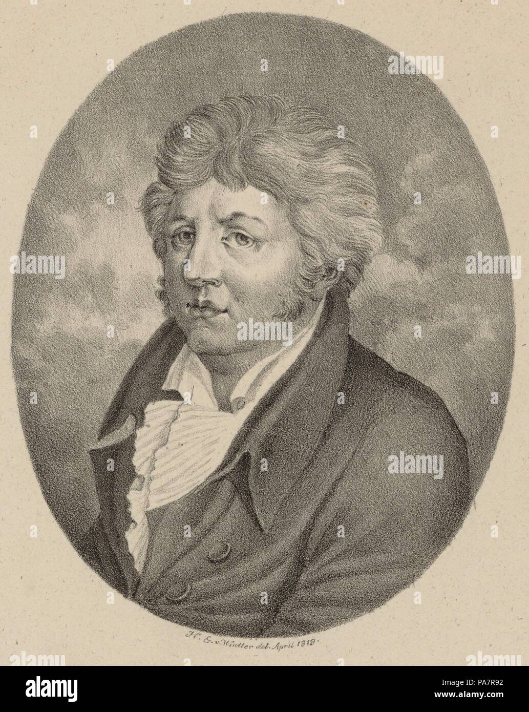 Ritratto del compositore e pianista Friedrich Heinrich Himmel (1765-1814). Museo: Collezione privata. Foto Stock