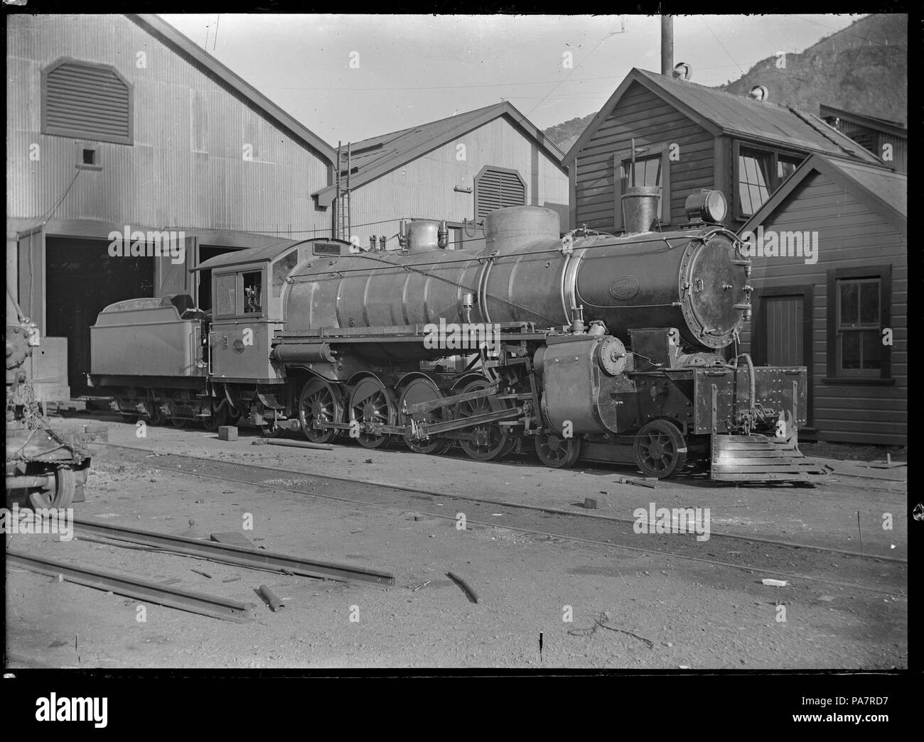 1 "X" class (composto) locomotiva a vapore 588, 4-8-2 tipo. ATLIB 257736 Foto Stock