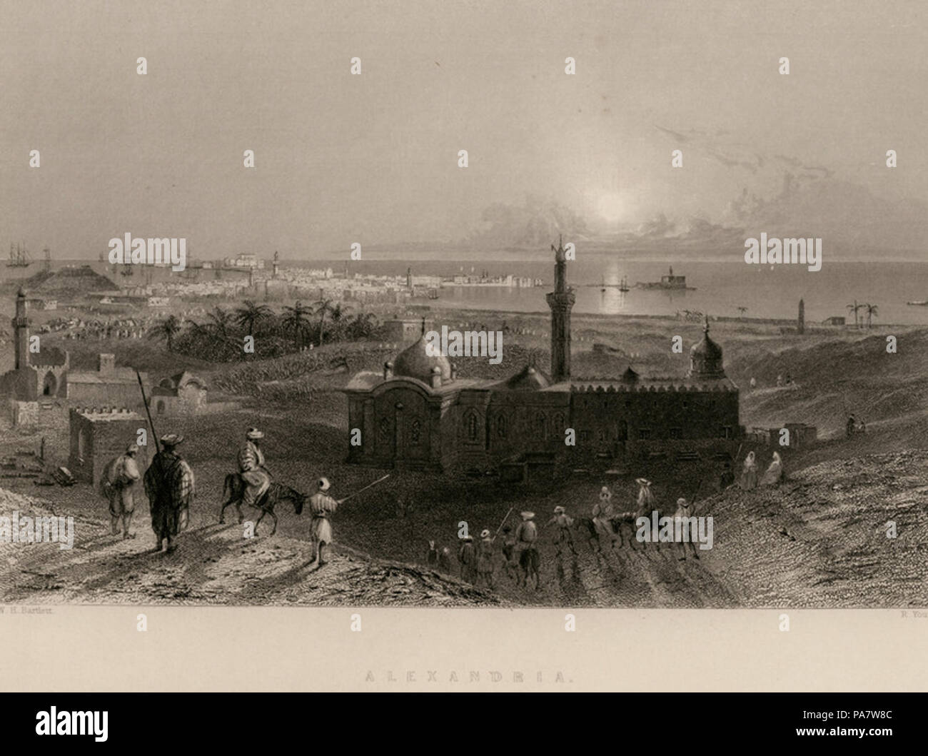 16 Alessandria - Carne di Giovanni - 1836 Foto Stock