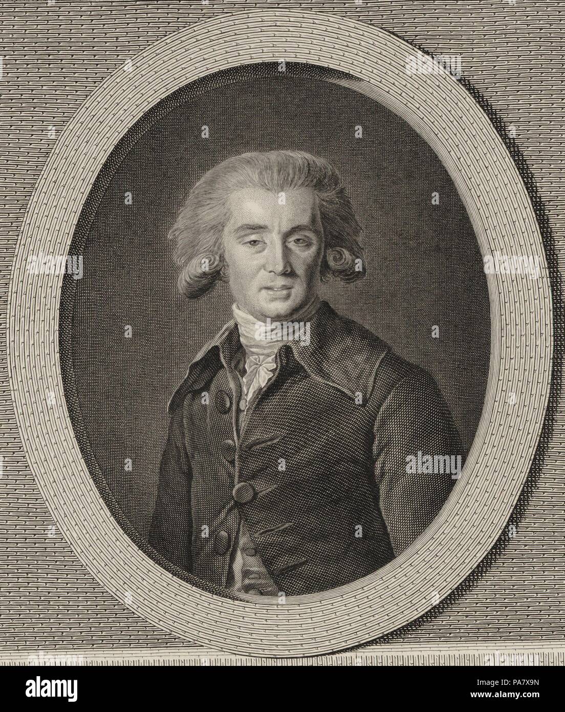 Ritratto del compositore André Ernest modeste Grétry (1741-1813). Museo: Collezione privata. Foto Stock
