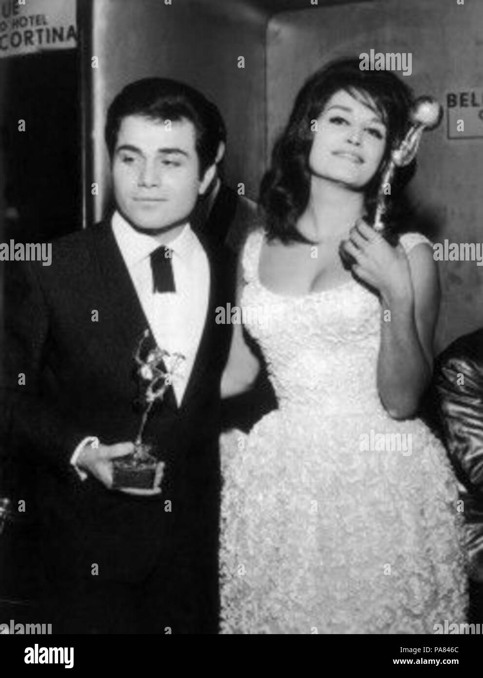 58 Dalida avec Orlando Foto Stock