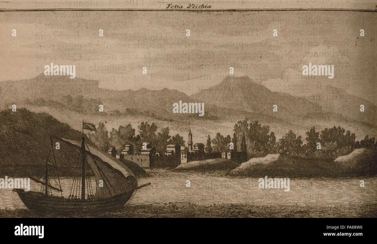 85 Fotia Vecchia - Bruyn Cornelis de - 1714 Foto Stock