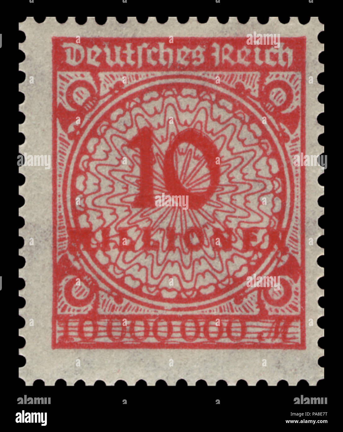 69 DR 1923 318A Korbdeckel Foto Stock