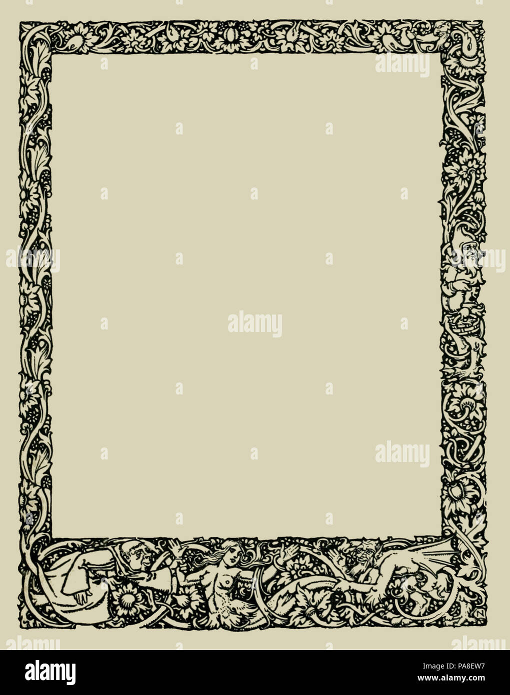 78 FamHis057confine Foto Stock